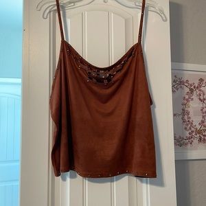 shyanne embellished tank size xl-nwt